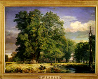 Veduta del Prater di Vienna - Joseph Werner